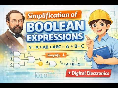 Simplification of Boolean Expressions | Digital Electronics | Polytechnic & Diploma