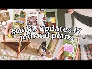 Craft room DIYs, journal plans & altered book tips 🌸
