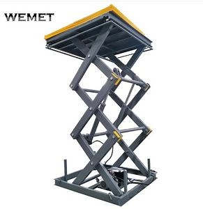 [Hot Item] Fixed Scissor Lift, Hydraulic Electric Scissor Car Lift