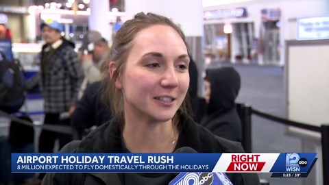 Mitchell International Airport to see peak holiday travel days this week
