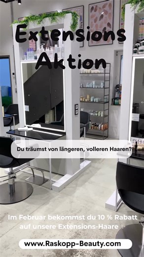 Raskopp Hair & Beauty | Lange, volle Haare verändern einfach alles ✨ Wenn du schon lange über Extensions nachdenkst, ist jetzt der perfekte Zeitpunkt: Im Februar... | Instagram