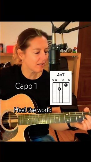 “Heal the World – Michael Jackson cover tuto guitare 🎶