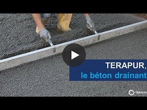 Beton Drainant Terapur par Teralta