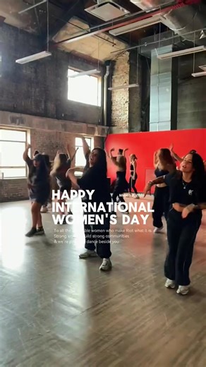 Happy International Women's Day to the women who refuse to shrink. The ones learning to take up space. The ones healing out loud. The ones finding power in their bodies again. The ones who show up messy, loud, emotional, sweaty and REAL. RIOT was built on the belief that movement can be rebellion. That a room full of women choosing themselves is powerful. That confidence can be rebuilt one song at a time. To every woman who has ever stepped into a Riot class and let herself be seen We see you. W