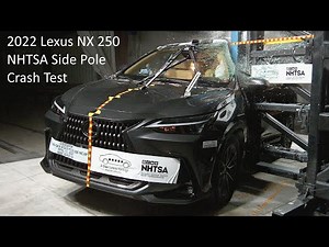 2022-2024 Lexus NX 250 / NX 350 / NX 350h NHTSA Side Pole Crash Test