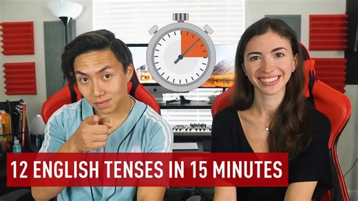 English tenses explained in 15 minutes