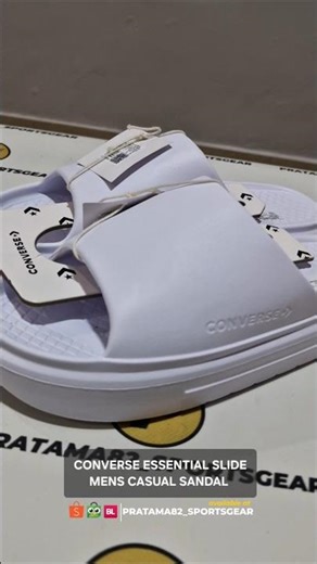 CONVERSE ESSENTIAL SLIDE SANDAL CASUAL MENS ORIGINAL (FULL VIDEO CHECK OUR CHANNEL)