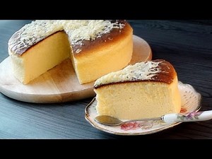 How to Make Super Soft and Moist Chinese Bakery Cheese Cake / Japanese Soufflé Cheesecake 轻乳酪蛋糕