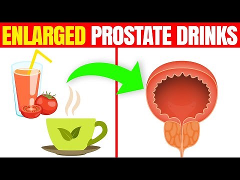 10 BEST Drinks for an ENLARGED PROSTATE