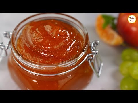 Homemade Mixed Fruit Jam Recipe by Tiffin Box | How To Make Jam At Home, Jam /Jelly for breakfast