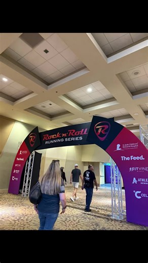 My first #rocknroll race! First race of 2026 and a PR! #5k #runtok #runner #AZ