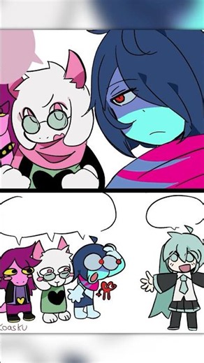 The Secret Boss Was HATSUNE MIKU?! | Deltarune Chapter 5 Comic Dub