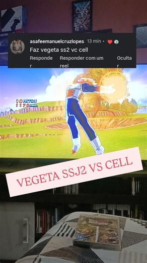 Elton Carlos on Instagram: "Vegeta ssj2 vs Cell #dbz #ps2 #ps3 #playstation3 #playstation2"