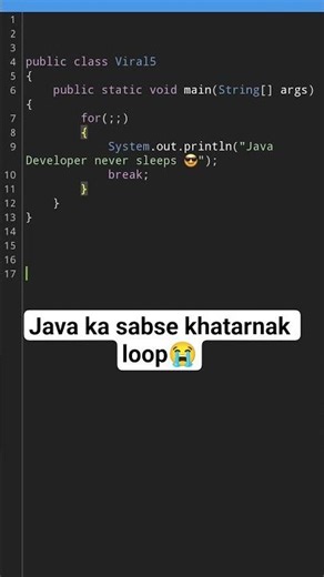 Java ka loop aur developer ka dard 🥲 #coding #java #funny #comedy #comedyshorts