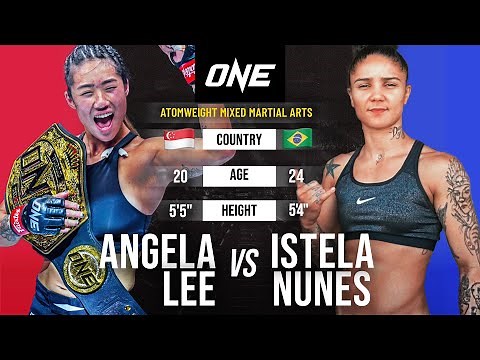 Angela Lee vs. Istela Nunes | Full Fight Replay