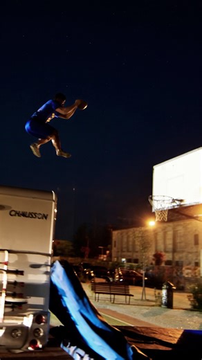 The jump that made this dunk possible