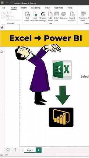 Export Excel Data into Power BI #shorts #powerbi #powerbipro #datanalytics