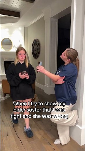But I was RiGHT! #sisters #sisterlylove #oldersister #sotyfamily