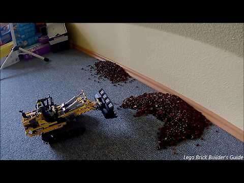 Lego Technic 8043 B Model Tracked Loader | In Action