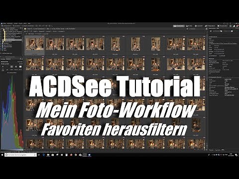 ACDSee 2018 Tutorial | Mein Foto-Workflow | Favoriten herausfiltern