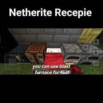 How to make netherite 🤔 #minecraft