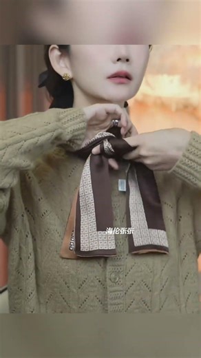 Silk ribbon tying method for a romantic atmosphere - ribbon silkribbon scarftyingmethods