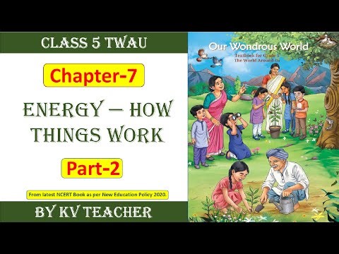Class 5 TWAU Chapter 7 Energy – How Things Work ( Part 2 )