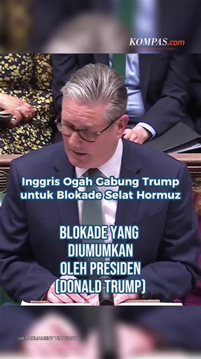 Inggris Ogah Gabung Trump untuk Blokade Selat Hormuz