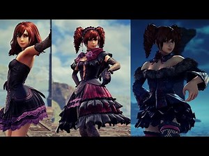 Soul Calibur VI Amy Costumes with Armor Break Showcase
