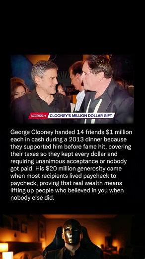 The $1 Million Gift George Clooney Made Before Fame #Celebrity #Kindness