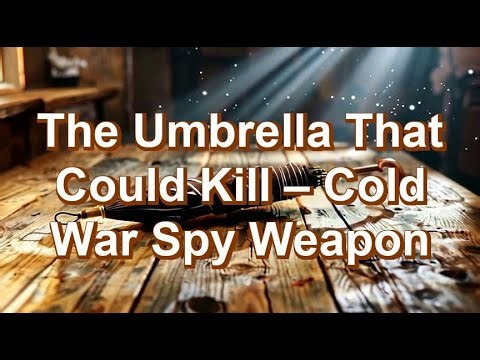The Umbrella That Could Kill – Cold War Spy Weapon