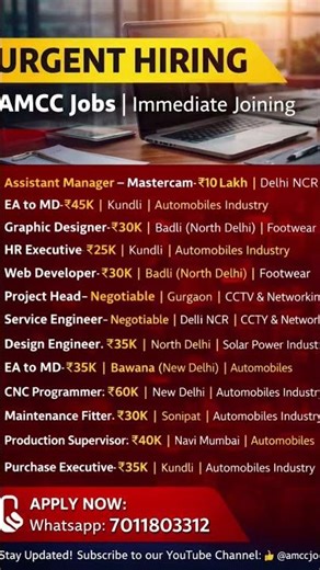 Stop Scrolling! 🚨 Delhi NCR Hiring | Freshers + Experienced Jobs 2026 #shorts