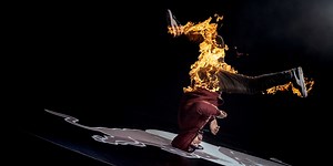 These 8 breaking clips are pure fire (1 of them, literally)