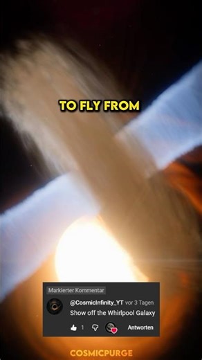 Flying from a zombie star to the Whirlpool galaxy #spacesimulation #universesandbox #space