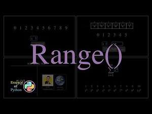 Loop with Range Visualized | Essence of Python, Chapter 6