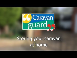 Storing your caravan at home