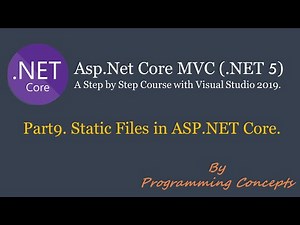 Part 9. Static Files in ASP NET Core. | How Microsoft improve performance of static files handling.