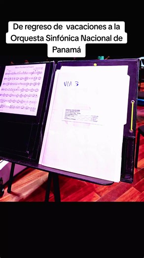 🎻 Un día en la Orquesta Sinfónica Nacional de Panamá 🇵🇦 Desde la Ciudad de las Artes, uno de los centros culturales más importantes del país, donde ensayamos los músicos de la Orquesta Sinfónica Nacional de Panamá. Entre partituras, instrumentos y horas de ensayo, la música sinfónica sigue viva en Panamá. Cada concierto es el resultado de disciplina, pasión y amor por la cultura. Hoy preparando repertorio de grandes compositores como Tchaikovsky y John Williams junto a excelentes músicos pana