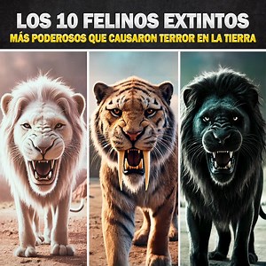 Los 10 felinos extintos más poderosos que causaron terror en la Tierra | Cultura Salvaje