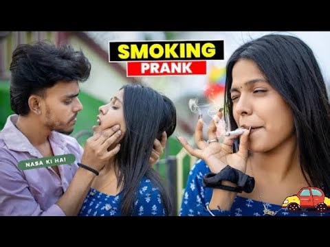 Smoking Prank On Boyfriend 😱😅