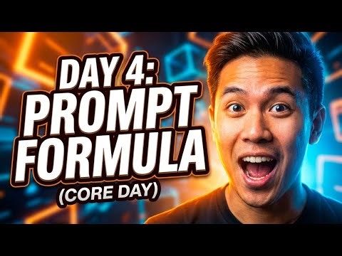 Module 1 Day 4 – Prompt Formula CORE DAY