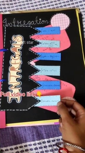 class12 maths project file/how to make project file at home #class12 #shorts
