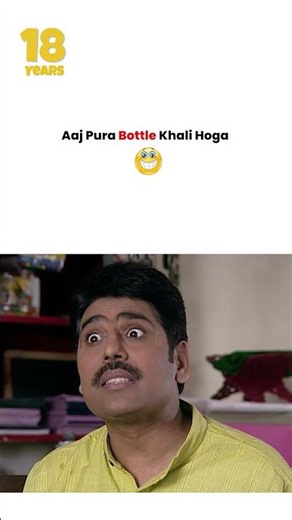 Aaj Pura Bottle Khali Hoga ! #tmkoc #funny #jethalal #daya #shortsfeed