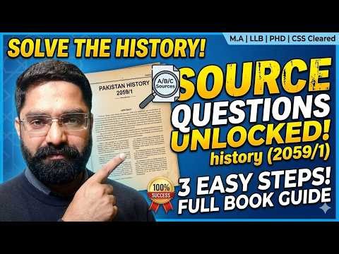 How to solve Source Based Question ?????