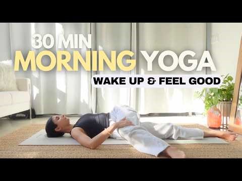 30 MIN MORNING YOGA STRETCH | Full Body Stretch Routine To Feel Good (Yoga With Nancy)