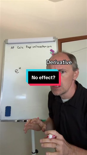 AP Calculus: The Derivative of e^x & The 'No Effect' Myth