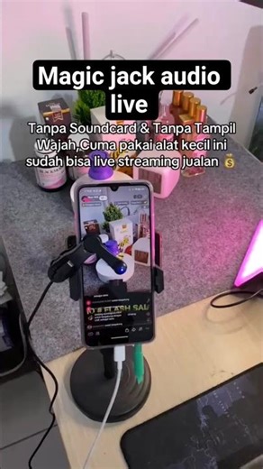 Jack MAGIC 3.5mm Buat live Streaming#magic#magic#jack#audio #live