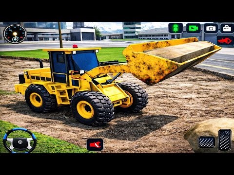🚧 Crazy Wheel Loader Work! Heavy Construction Simulator Android Gameplay