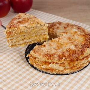 1.2M views · 6.9K reactions | If you have Oatmeal and 3 Apples make this famous Cake! Super Simple Recipe | Simple Food - videos and recipes | Facebook