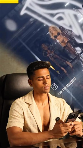 Santhosh Premkumar on Instagram: "@victoriassecret angel body! What’s the secret?👀 . . . . . . . . . . . #model #fashion #ootd"